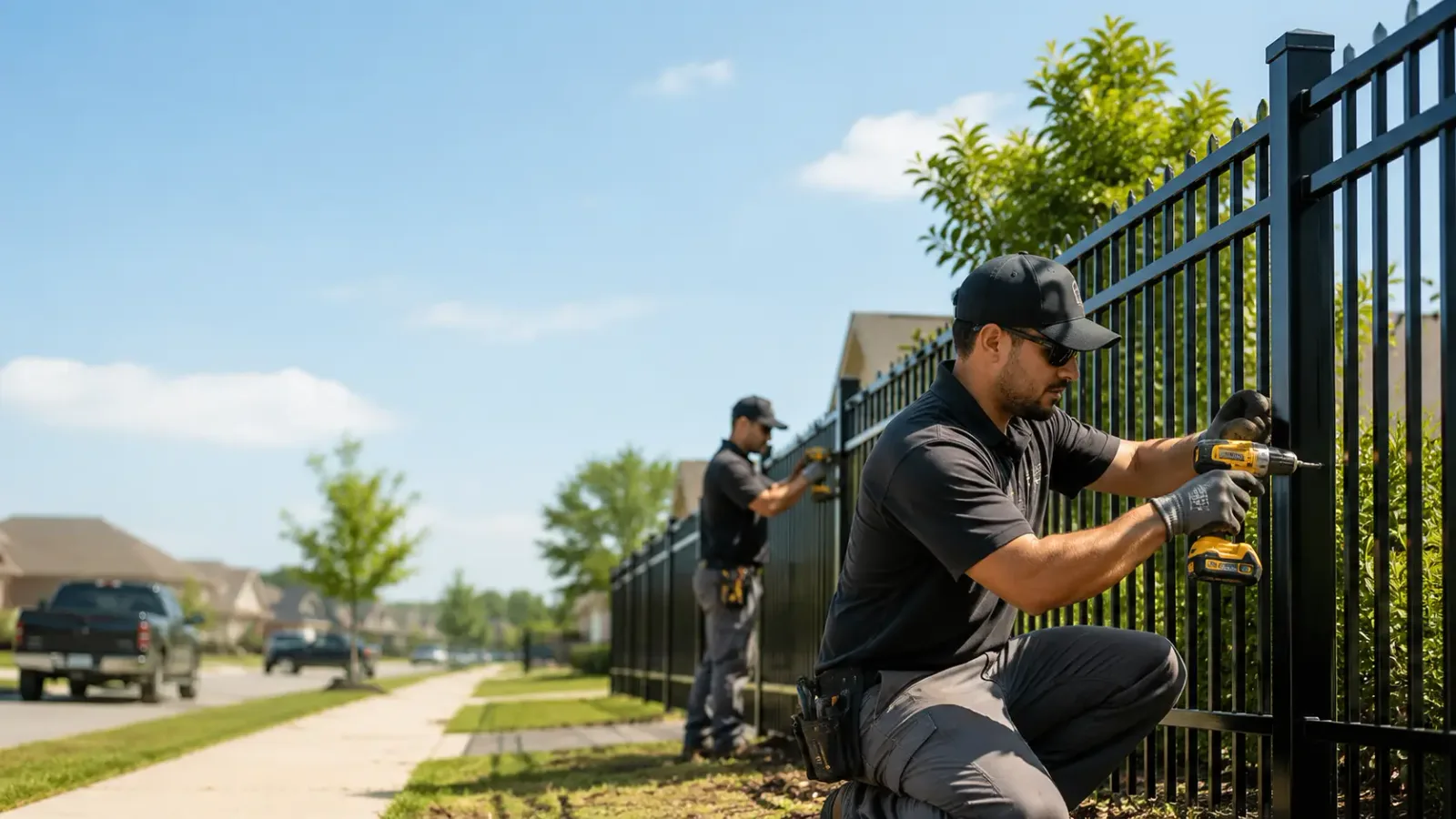 Metal Fence Installation in Mooringsport, LA